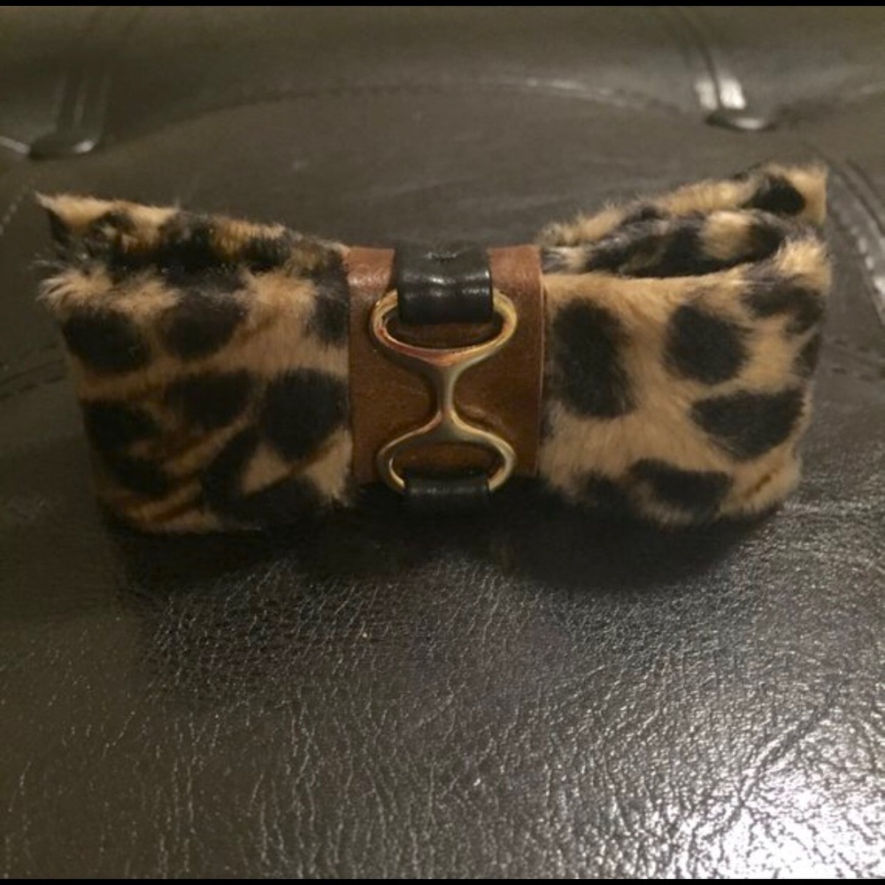 Leopard Print Handmade Hair Bow Hair Accessory